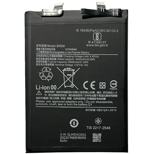 Replacement for XIAOMI MI REDMI K60 BM5M BATTERY SCS - Quality Phone Parts in Sri Lanka